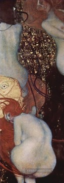 Goldfisch kalt Gustav Klimt Ölgemälde